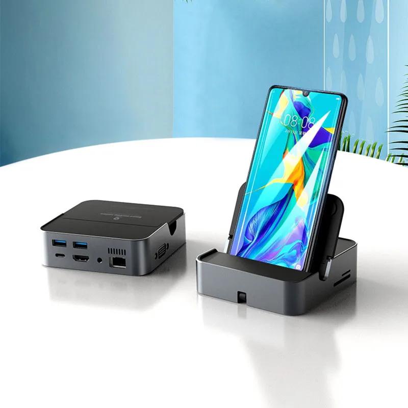 ޴ Ƽ USB Type-C  DEX ŷ ̼ HDMI for Huawei Ｚ ȭ Nintendo Switch Dock HD Ʈ ׼